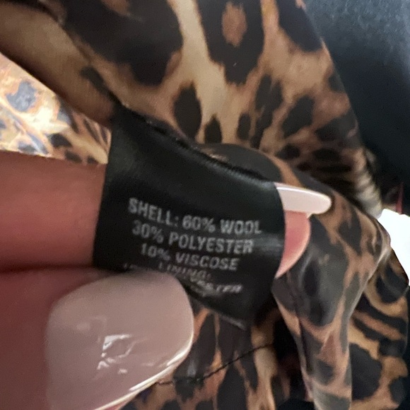 Express Wool Blend Long Pea Coat Size XS - Picture 8 of 9